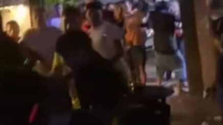 Câmera registra briga generalizada em Pub de Porto Velho