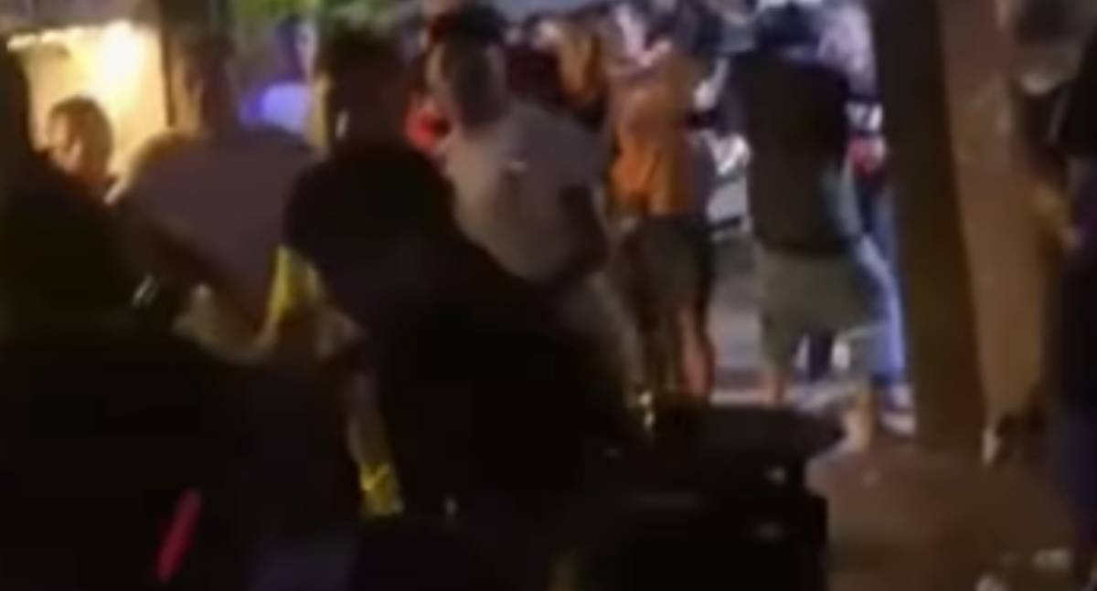 Câmera registra briga generalizada em Pub de Porto Velho