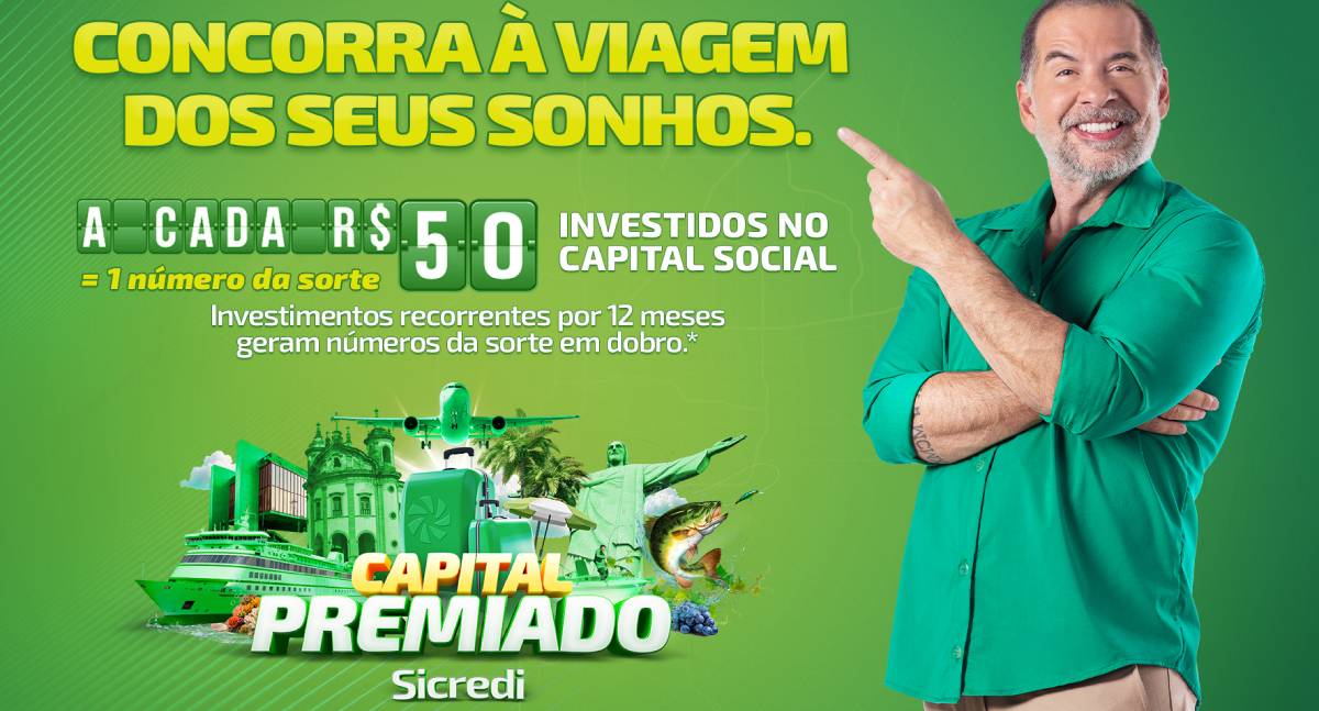 Campanha Capital Premiado Sicredi 2026 entra na reta final; ainda dá tempo de participar e concorrer a prêmios