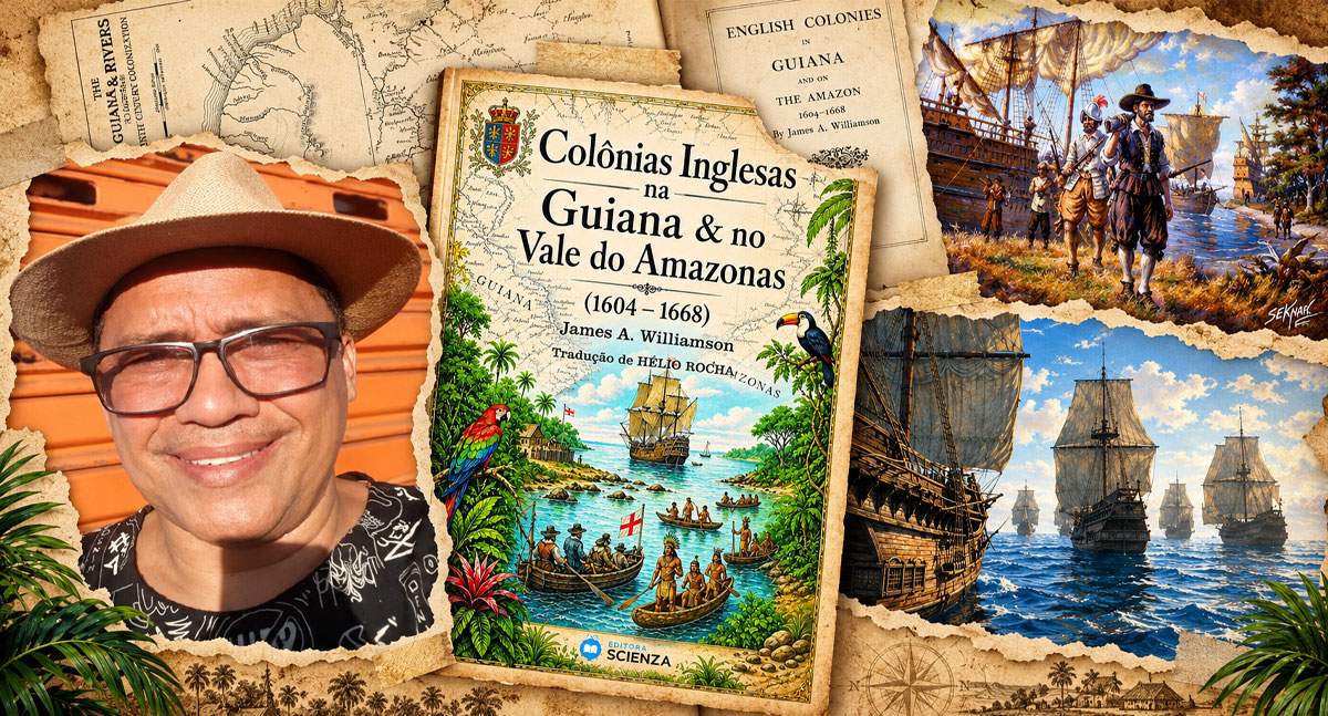 Professor da UNIR traduz obra que resgata tentativas de colonização inglesa na Amazônia