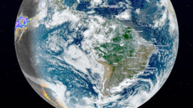 Rondônia tem nebulosidade espalhada e possibilidade de pancadas de chuva, aponta imagem do GOES-16