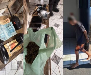 Casal é preso em distrito durante nova fase de operação contra o crime organizado