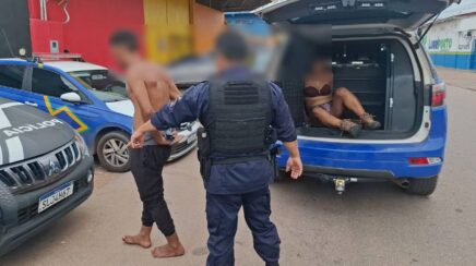 Casal são presos após furto em depósito na Zona Sul da capital