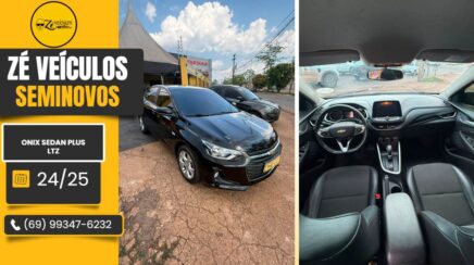 Chevrolet Onix Sedan Plus Ltz 2024 na Zé Veículos