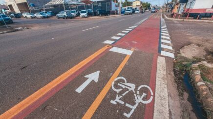 Ciclofaixa da Raimundo Cantuária conecta zona Leste ao Centro de Porto Velho