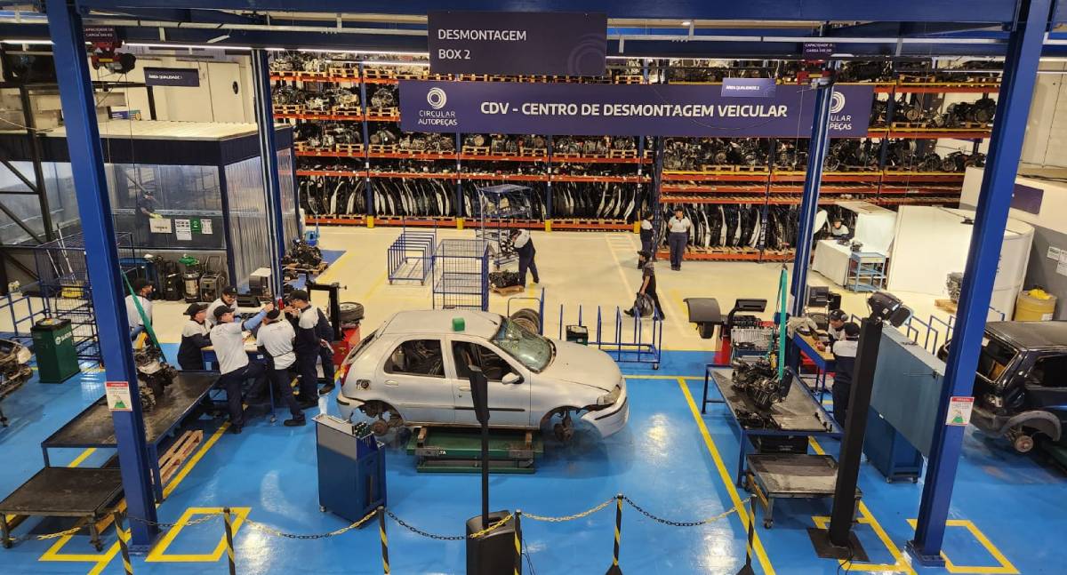 Circular AutoPeças recupera mais de 20 mil componentes