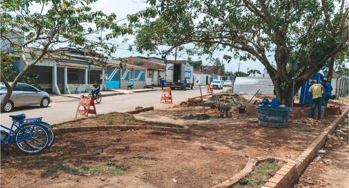 Cohab recebe quarto jardim de chuva de Porto Velho