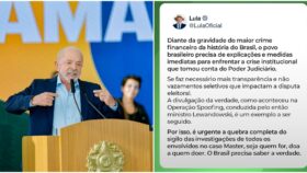Urgente: Lula pede abertura integral das investigações do caso Master e cobra resposta das instituições