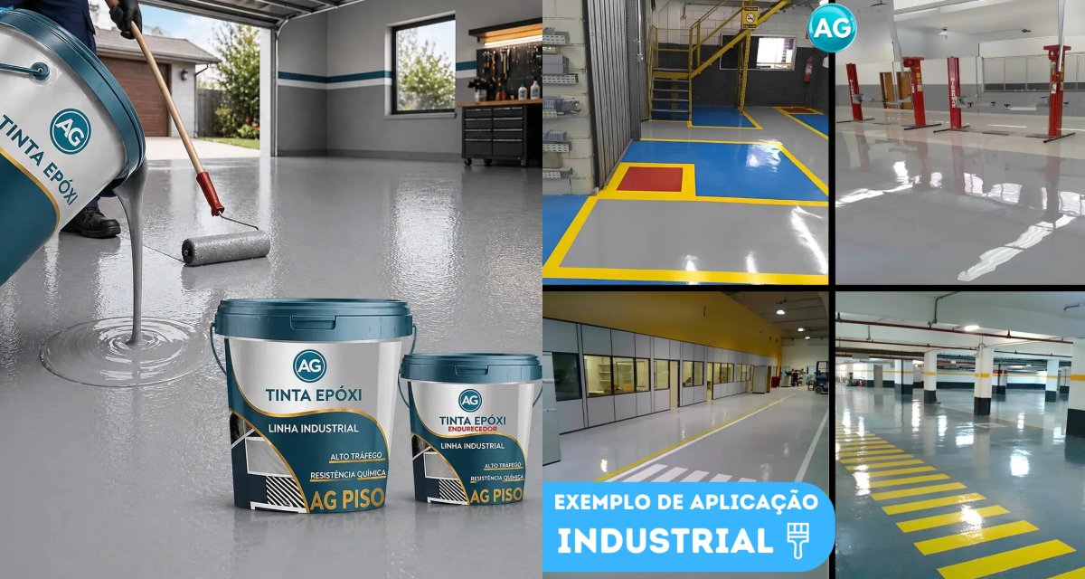 Tinta Epóxi Industrial Bicomponente AG 900ml