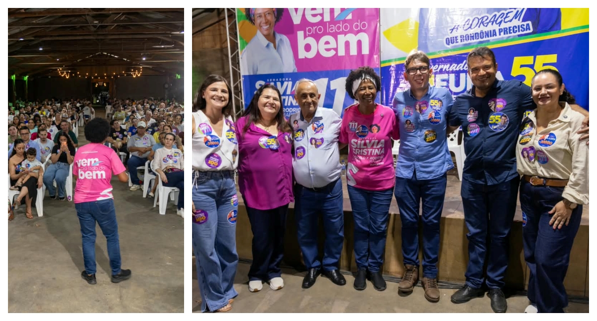 Jaru fecha com Sílvia Cristina para o Senado