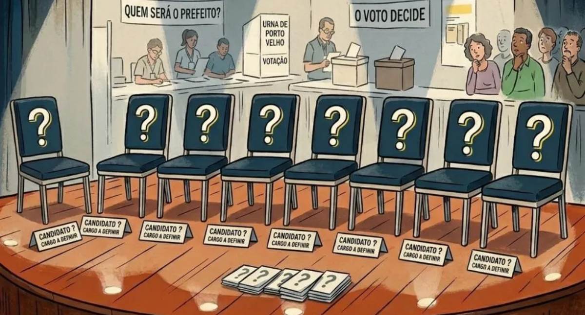 Coluna Espaço Aberto: Oito cadeiras, 131 candidatos e uma eleição ainda sem dono