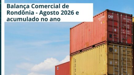 Com avanço do milho e café, Egito lidera destinos das exportações de Rondônia em agosto