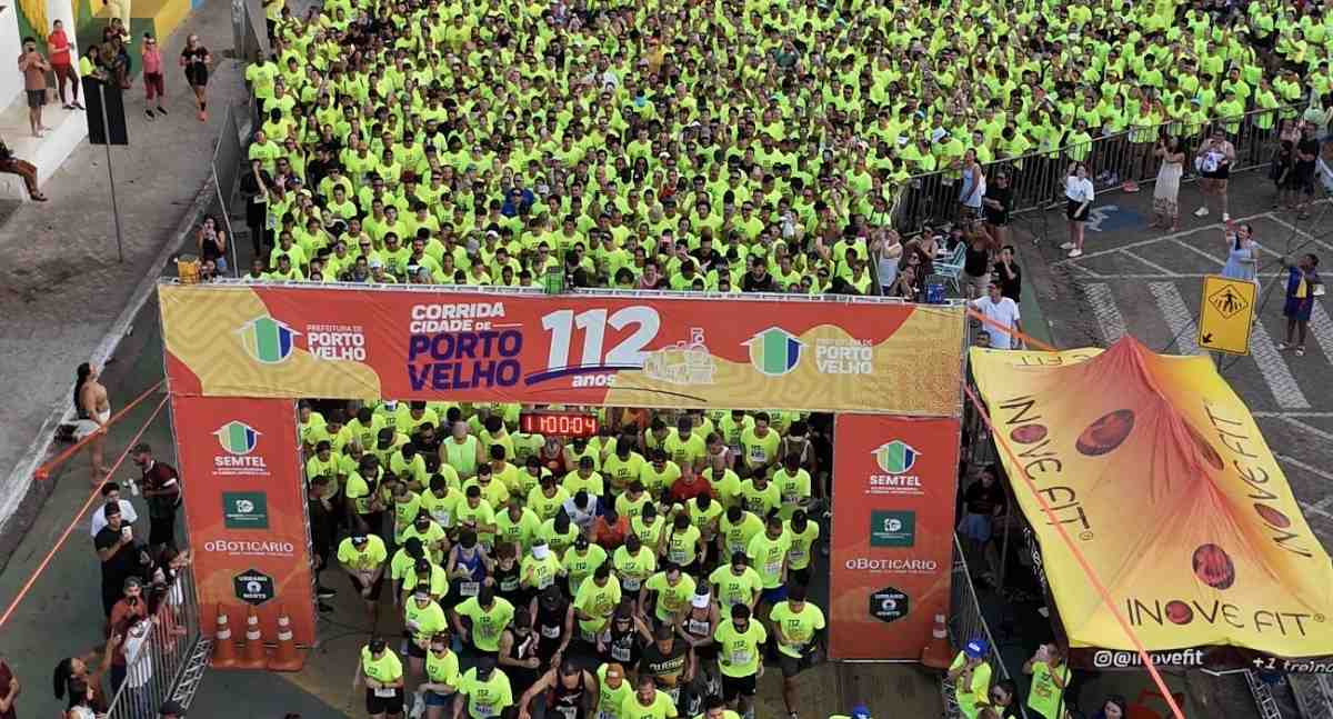 Corrida Cidade de Porto Velho reúne mais de 3 mil participantes