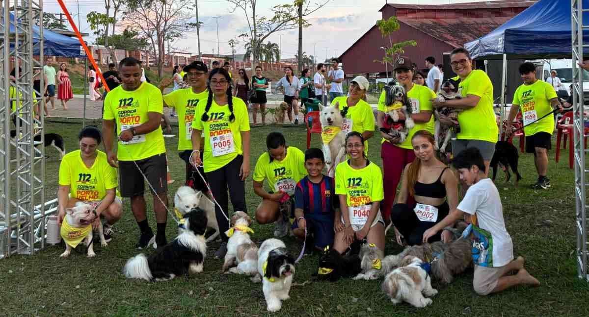 Corrida Pet reúne 60 animais nas comemorações de Porto Velho
