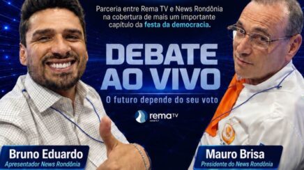 Debate ao Governo de Rondônia coloca propostas, democracia e futuro do estado no centro das atenções