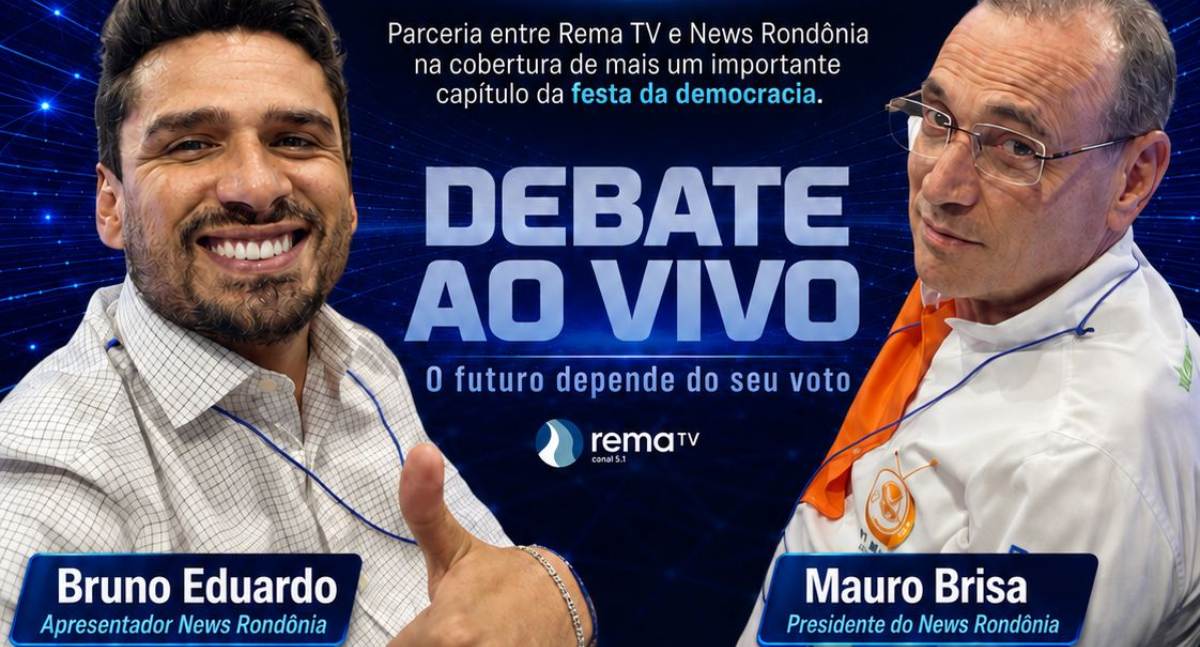 Debate ao Governo de Rondônia coloca propostas, democracia e futuro do estado no centro das atenções