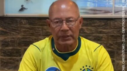 Deputado federal Coronel Chrisóstomo convida população para receber Nikolas Ferreira em Rondônia