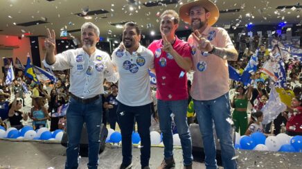 Casa de Show Privilege fica lotada em evento do candidato a Deputado Estadual Dr. Gilber