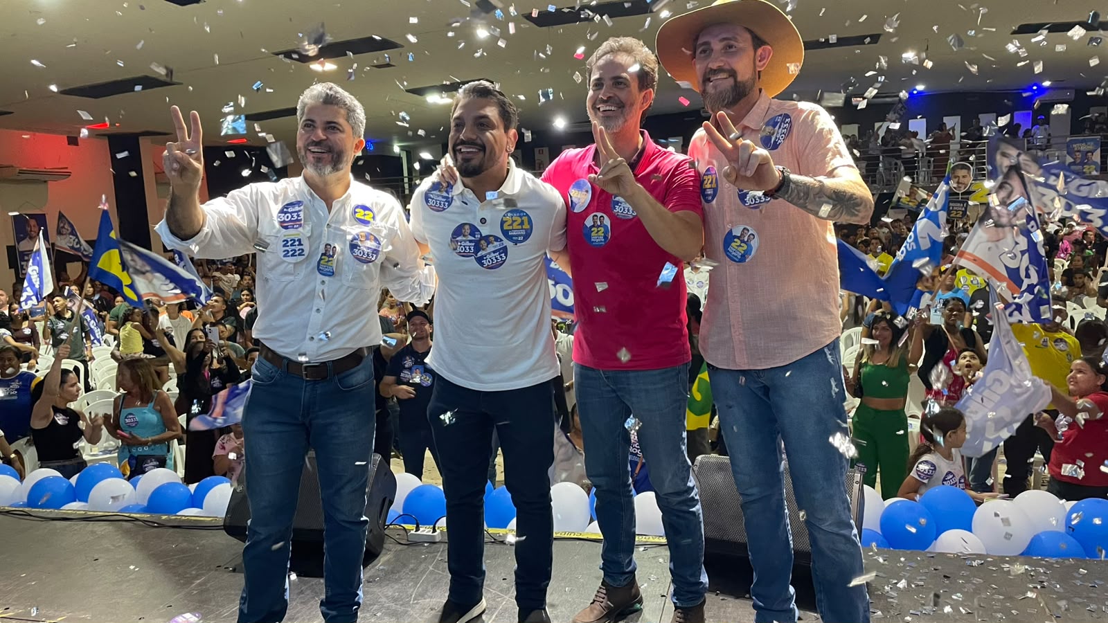 Casa de Show Privilege fica lotada em evento do candidato a Deputado Estadual Dr. Gilber