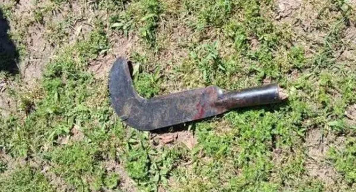 Discussão entre vizinhos termina com homem ferido por golpes de foice em RO