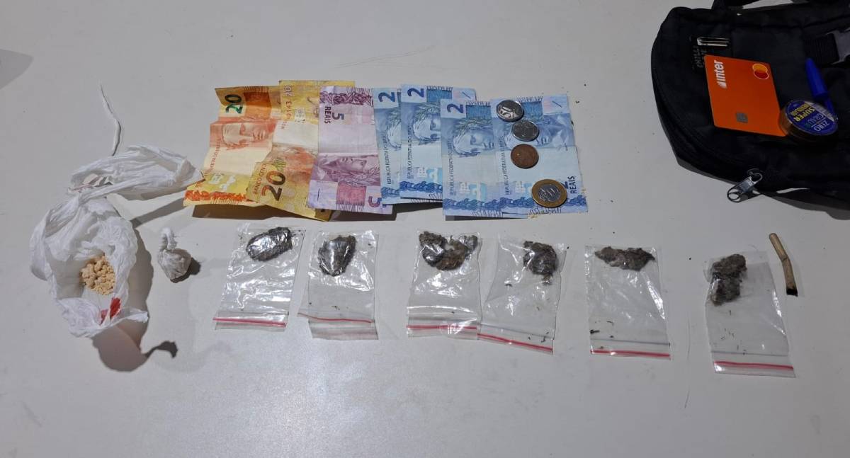 Dupla de 18 anos é presa por tráfico de drogas durante patrulhamento em Porto Velho