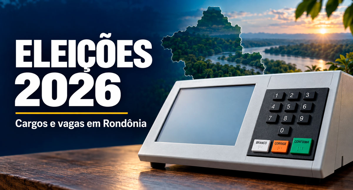 Eleições 2026: veja os cargos e as vagas em Rondônia