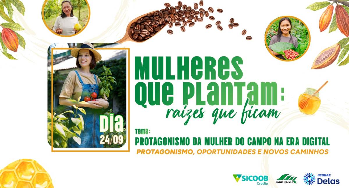 Encontro em Cacoal reunirá mulheres rurais para fortalecer protagonismo feminino no campo