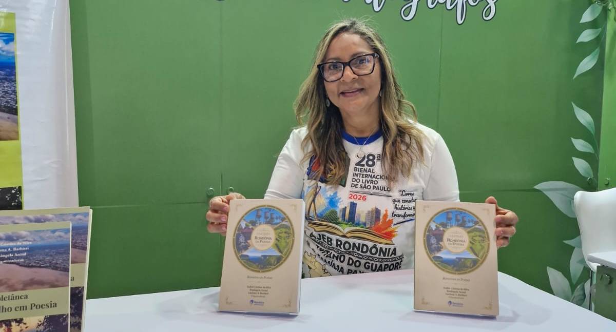 Escritora Chiquitana do Guaporé representa Rondônia em um dos maiores eventos literários do país