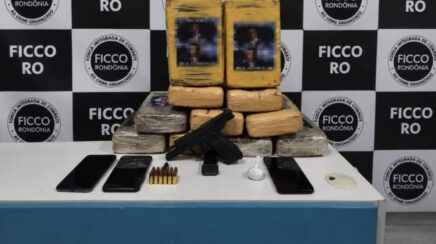 FICCO prende três homens em flagrante com drogas e arma de fogo durante operação policial realizada em Porto Velho
