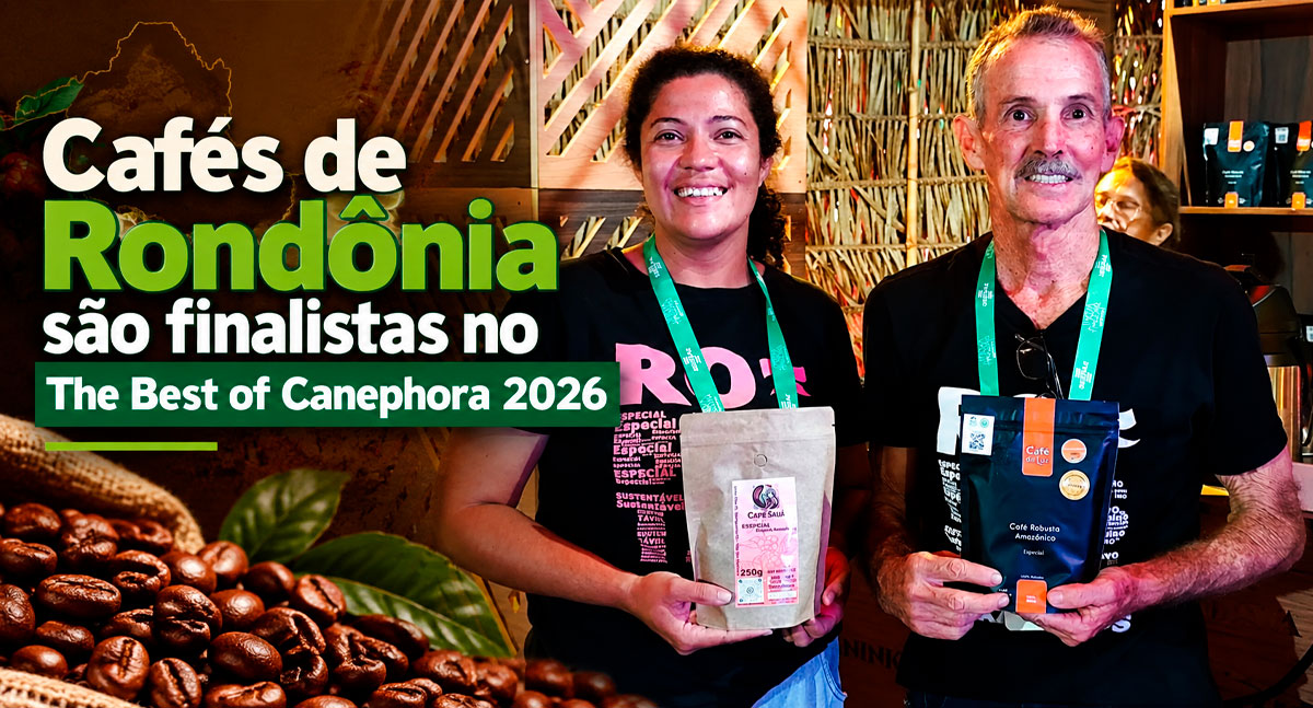 Cafés de Rondônia são finalistas no The Best of Canephora 2026