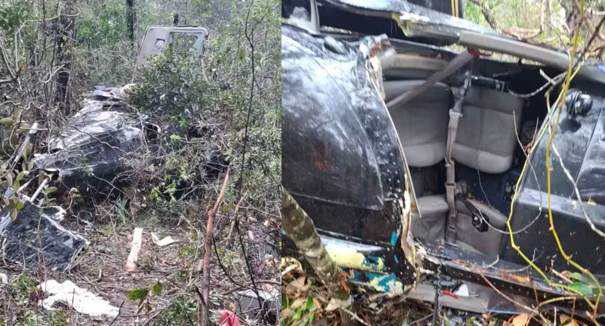 Helicóptero com cantor Rick é encontrado e cinco corpos são localizados após queda