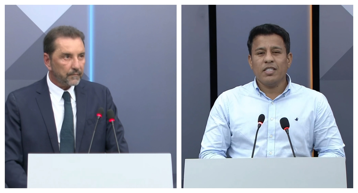Hildon e Fúria trocam críticas sobre asfalto em debate
