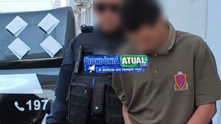 Homem com mandado de prisão em aberto é localizado e preso pela polícia em residência de RO