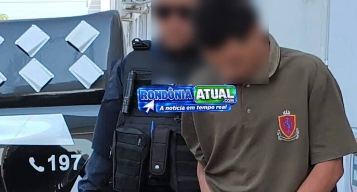 Homem com mandado de prisão em aberto é localizado e preso pela polícia em residência de RO