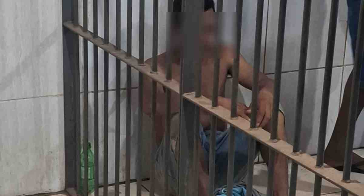 Homem de 33 anos é preso após agredir irmã e tentar atacá-la com faca
