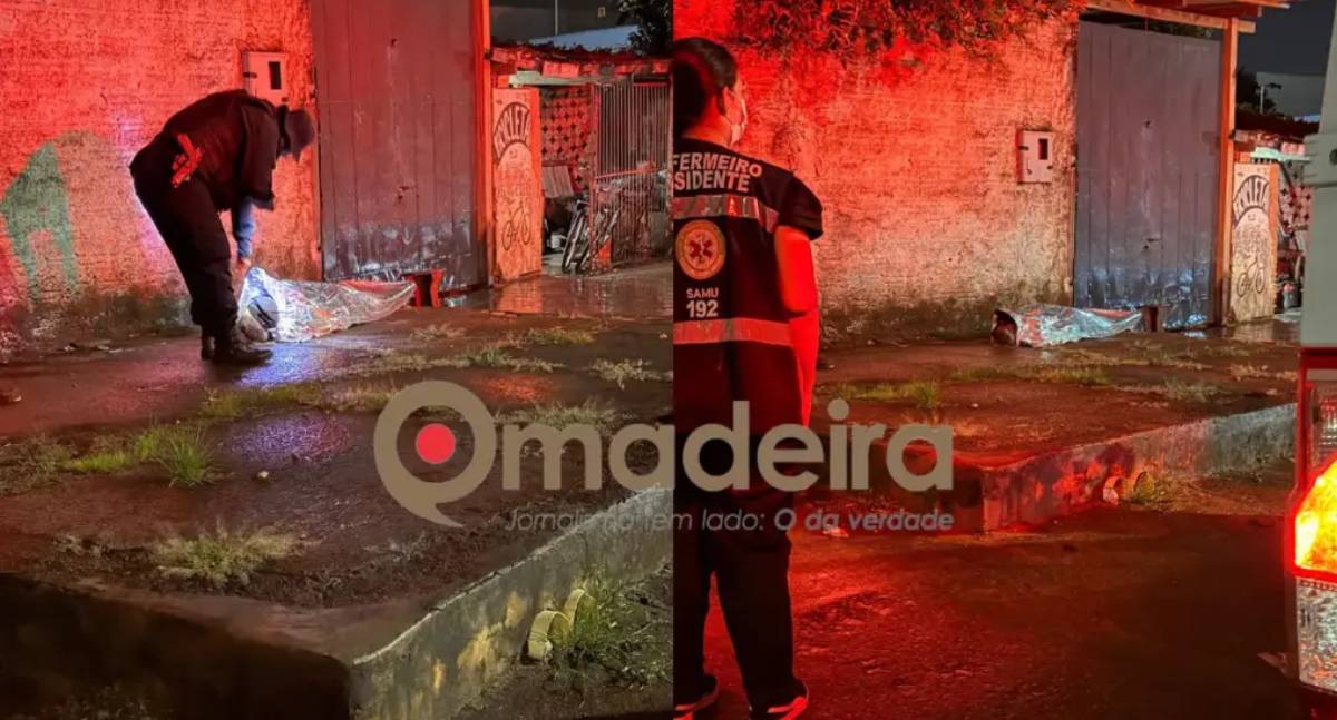 Homem é encontrado morto na calçada após reclamar de dores no peito em Porto Velho