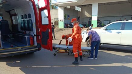 Homem é atropelado por caminhonete ao atravessar avenida marginal da BR-364