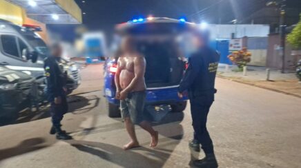 Homem é preso após agredir esposa com banco e ameaçá-la de morte na zona sul de Porto Velho