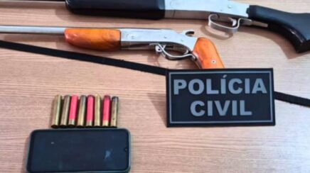 Homem é preso em Cujubim por estupro de vulnerável e posse irregular de armas durante operação policial
