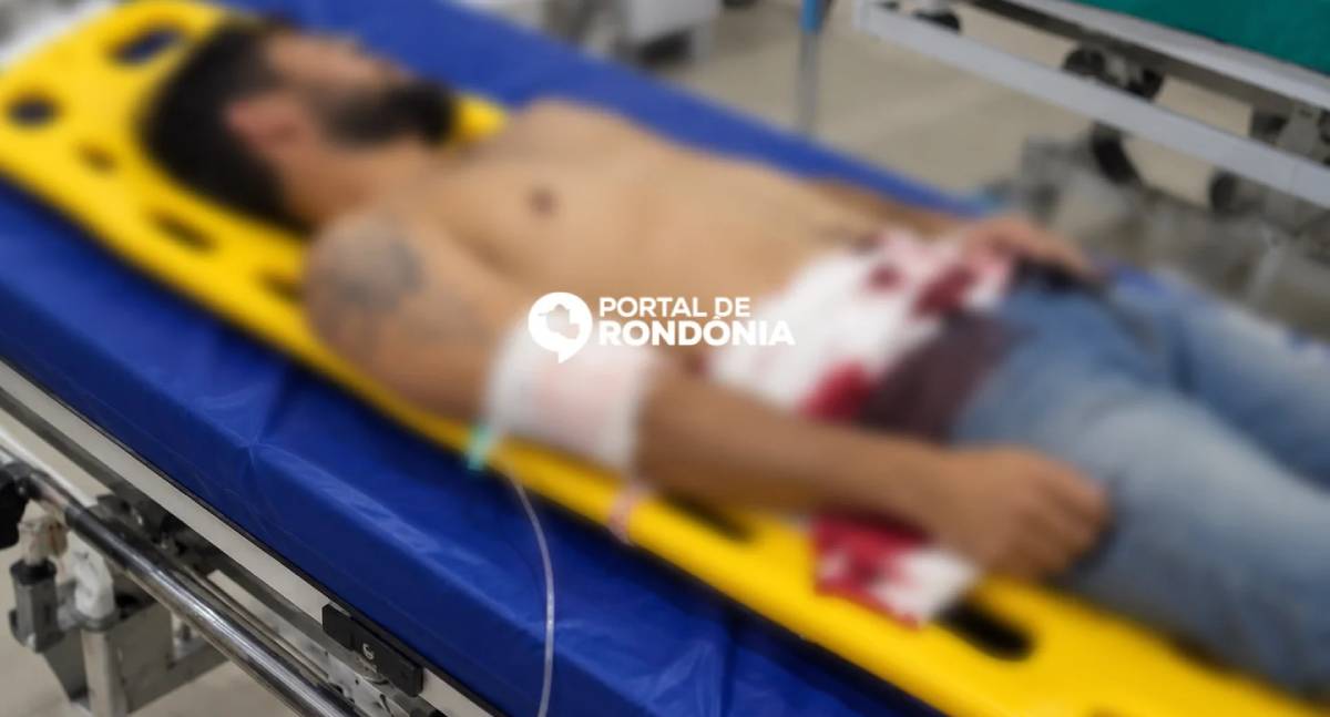 Homem fica gravemente ferido após ser esfaqueado durante discussão em bar na Zona Leste de Porto Velho