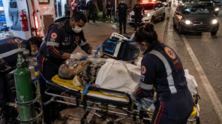 Idosa sofre traumatismo craniano grave após ser atropelada na Avenida Pinheiro Machado em Porto Velho