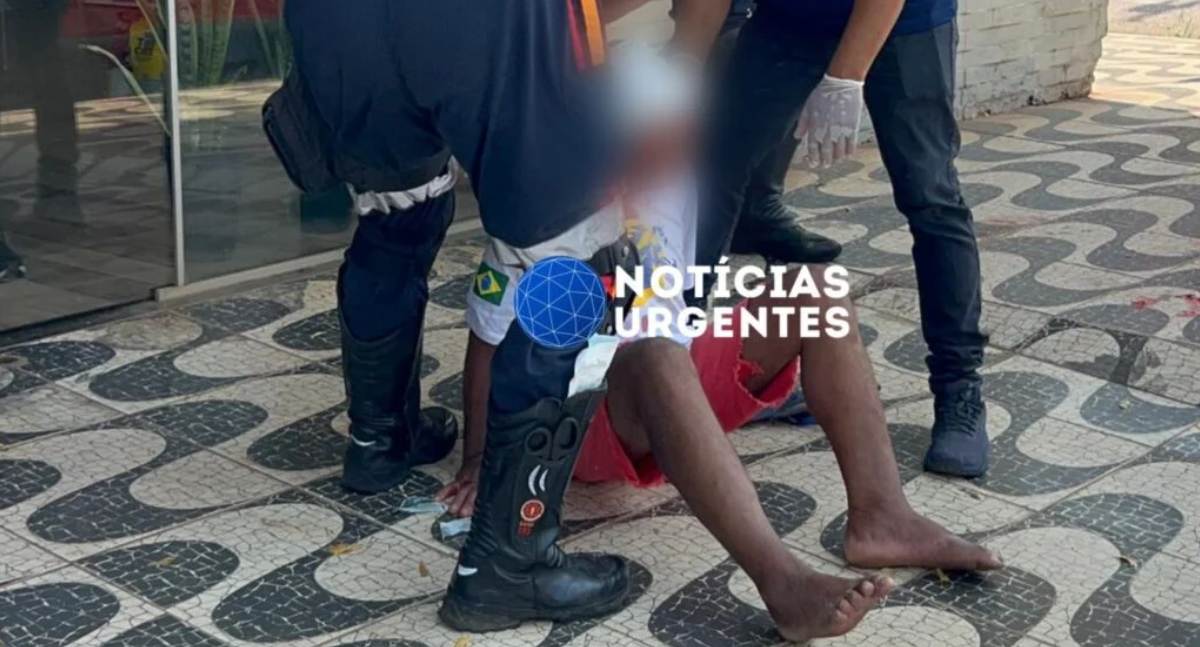 Idoso fica ferido após sofrer queda e bater a cabeça em via pública na capital rondoniense