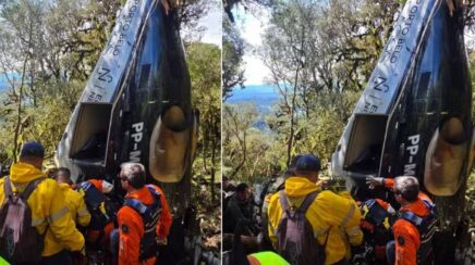 IML libera corpos de vítimas de queda de helicóptero de Rick após identificação por impressões digitais