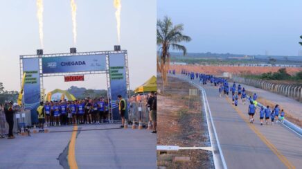 Jirau Energia realiza primeira edição de corrida reunindo mais de 600 participantes na barragem