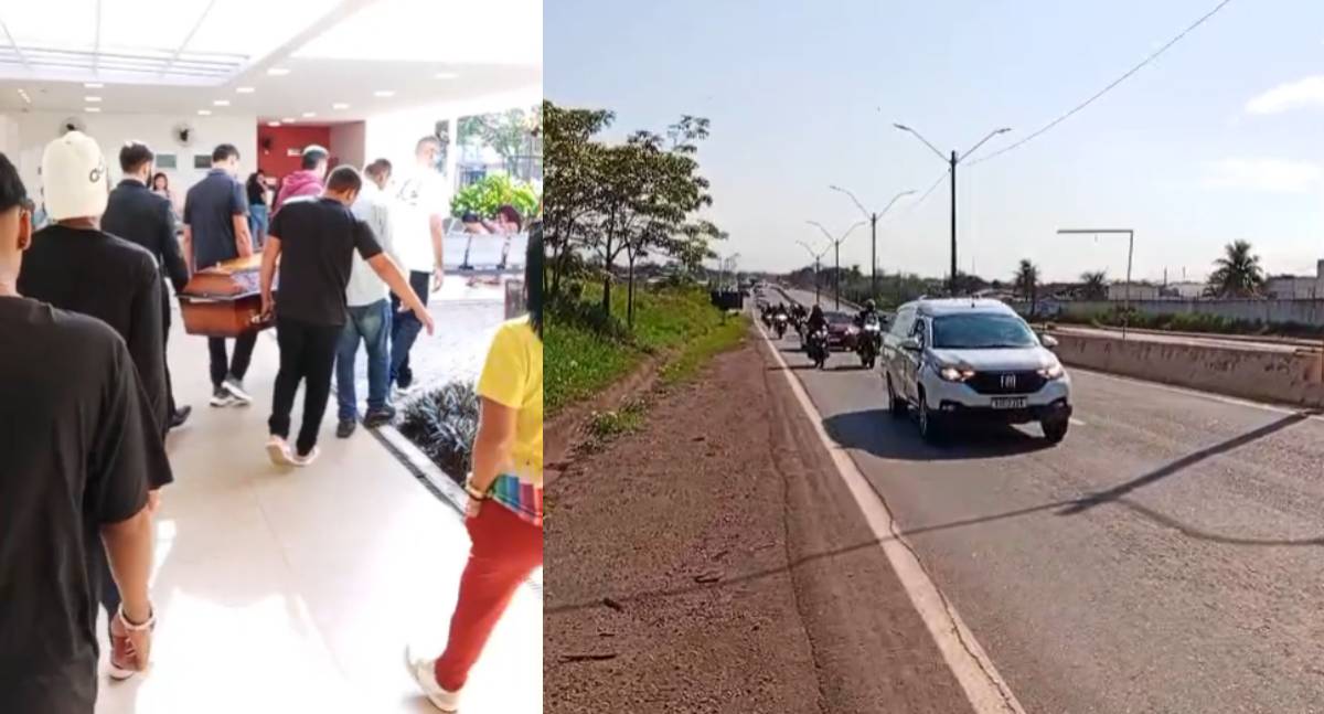 Jovem motociclista de 21 anos é sepultado sob forte comoção em Porto Velho