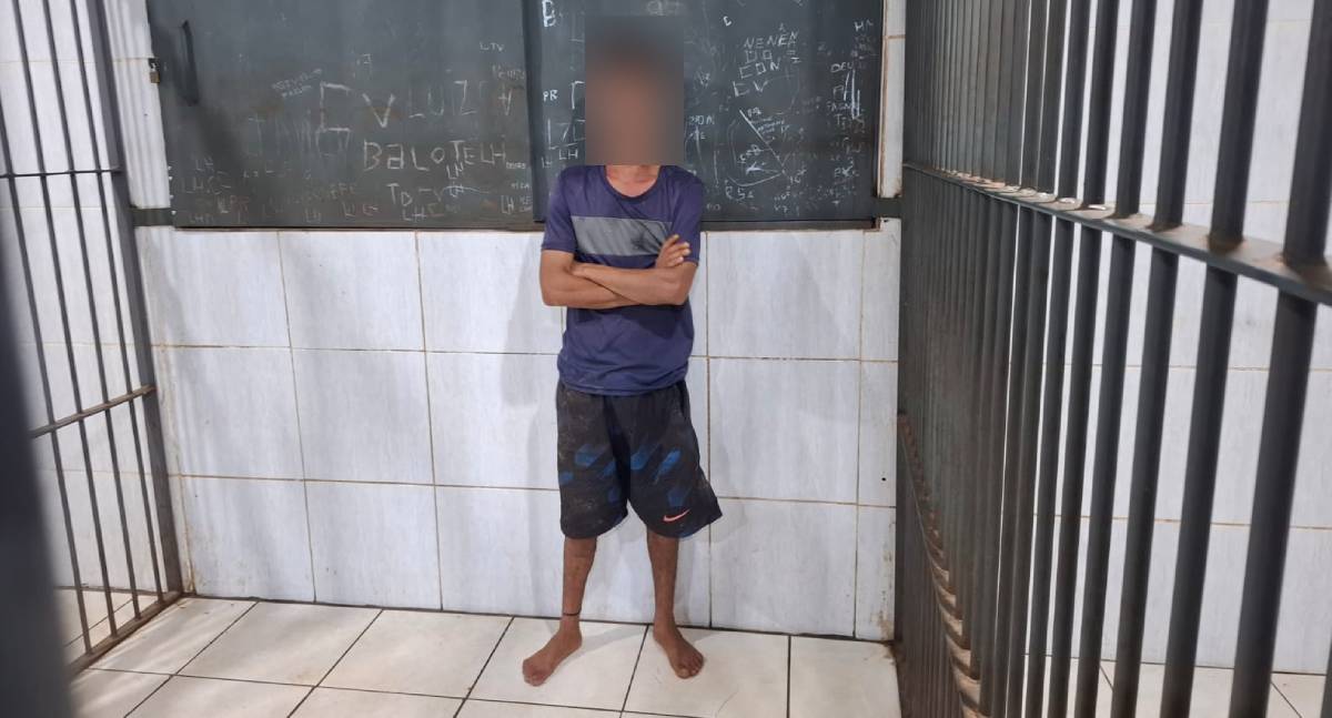 Jovem é preso após agredir mãe e irmã em Rondônia