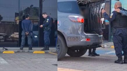 Ladrão é preso em flagrante após tentar furtar bicicleta em prédio público em Porto Velho