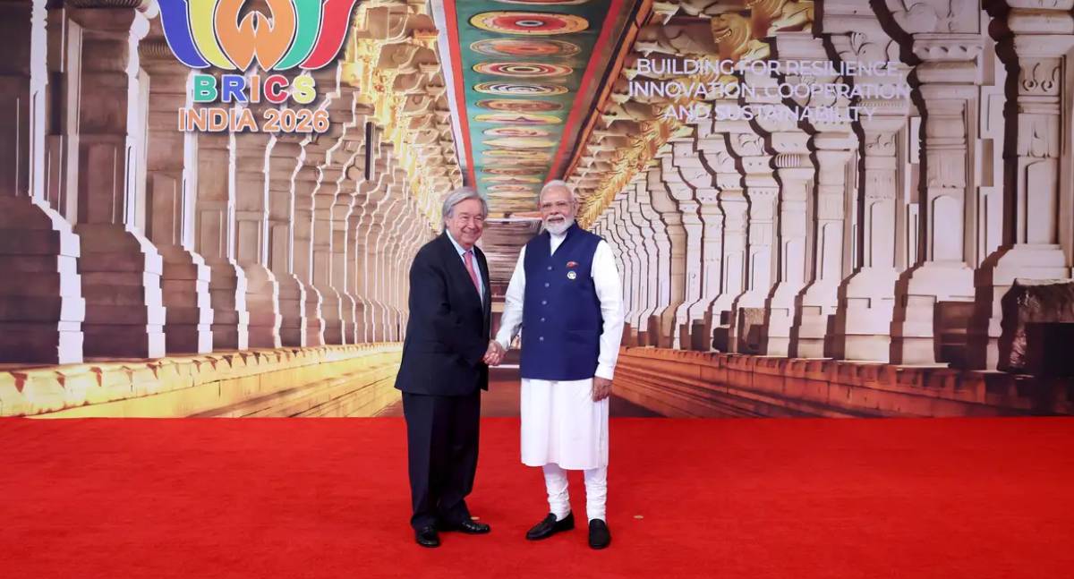 Líderes do Brics divulgam declaração conjunta na Índia com foco em governança global e financiamento