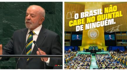 Na ONU, Lula alerta contra interferências nas eleições e afirma: “O Brasil não cabe no quintal de ninguém”