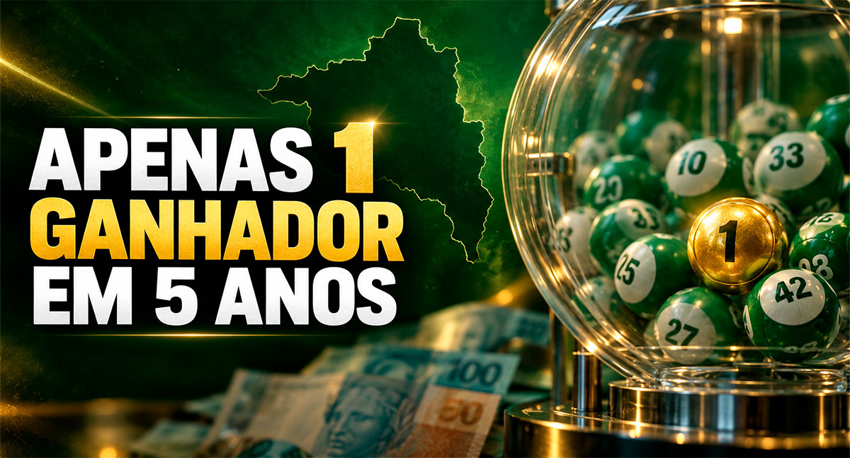 Mega-Sena: só uma aposta de RO venceu em cinco anos